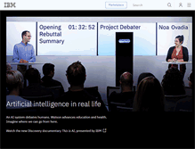 Tablet Screenshot of ibm.biz